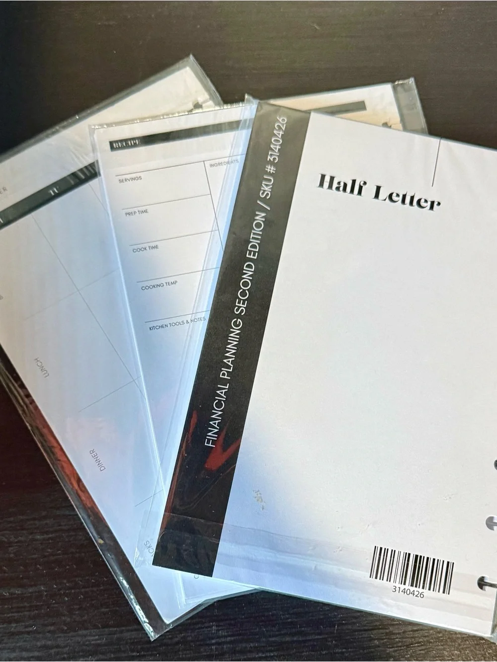 Cloth & Paper Half Letter Disc Planner Bundle